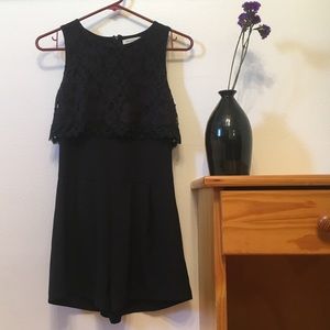 Moneau Black Romper